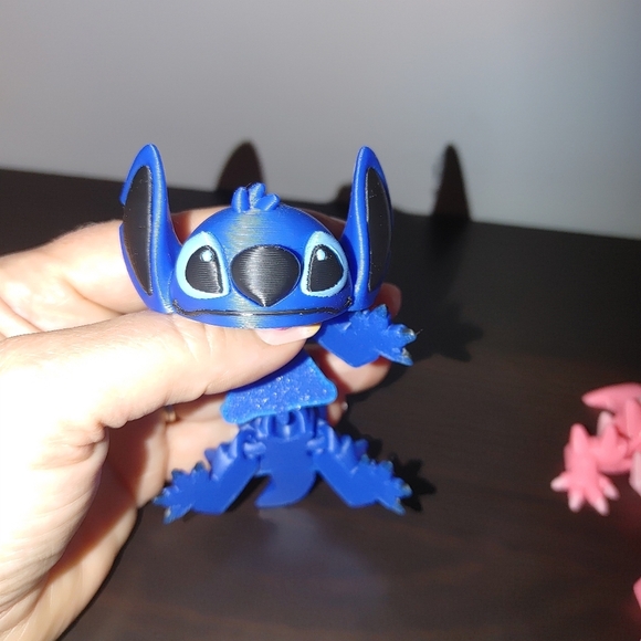 3D Printed Stitch And Angel Bundle - Picture 6 of 7